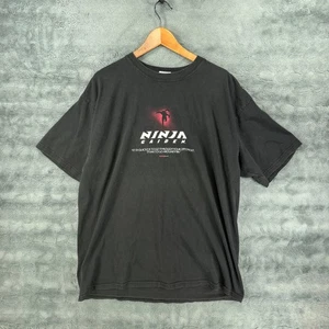 Vintage Ninja Gaiden Black XL Promo Video Game Xbox 360 Tecmo Tee Nintendo PS2 - Picture 1 of 5