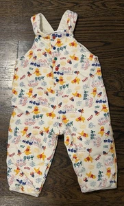 Disney Store Winnie Puuh Strampler RAR Vintage 90er Strampler Jumpsuit 12 Monate - Bild 1 von 9