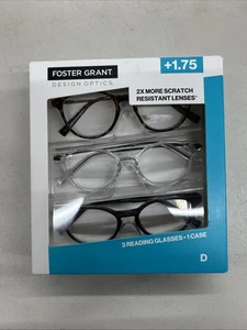 Foster Grant 1,75 Lesebrille 3er Pack - Bild 1 von 2
