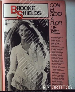 clippings brooke shields - Picture 1 of 2