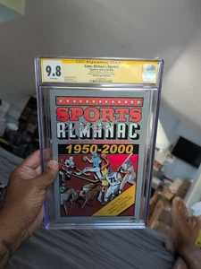 Lámina de almanaque deportiva Fame Michael J Fox CGC 9,8 firmada Michael J Fox Ltd #7/30 - Imagen 1 de 9