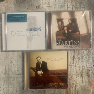 The Martins -Decade - Windows - With One Voice - 3 Gospel CDs All New and Sealed - Picture 1 of 4