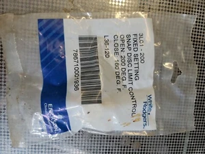 NEW Emerson 3L01-200 Snap Disc Limit Control OEM - Picture 1 of 2