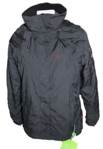 S6 DAMEN OCK OUTDOOR DOPPELJACKE 3 in 1 JACKE JACKE KAPUZE SCHWARZ 40 NEU - Bild 1 von 6