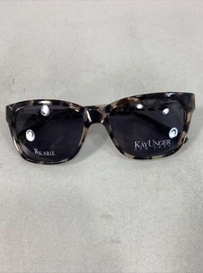 Occhiali da sole Kay Unger donna K619 54 mm RX-Able tartaruga nuovi - Foto 1 di 7