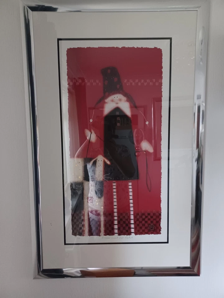 Impresión Govinder Nazran 'Un nuevo plomo para parche' enmarcada edición limitada 59\295 Foto 1 de 1