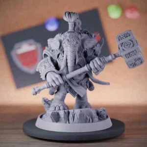 Oliphant Miniature Dungeons and Dragons Mini DnD 5e TTRPG Pathfinder - Picture 1 of 8
