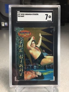 1997 WCW Chromium Stickers Andre The Giant - SGC 7 - Picture 1 of 2