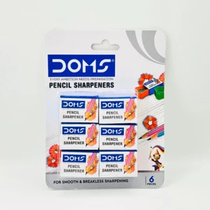6x Kunststoff Bleistiftspitzer Kinder Farben Einloch für Schule Home Office Packung - Bild 1 von 5