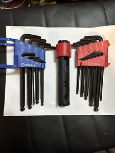 Kobalt Ball End Hex Key Set 21 piece with husky tool - Picture 1 of 6