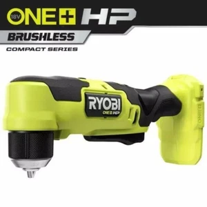 Ryobi 18 V kompakt bürstenlos 3/8" rechtwinkliger Bohrer PSBRA02B NUR WERKZEUG   - Bild 1 von 4
