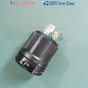 NEMA L5-30P 30A 125V POLE 3 WIRE Generator LOCKING PLUG L5-30P Male - Picture 1 of 3