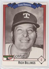 1993 Keebler Texas Rangers Rich Billings #3