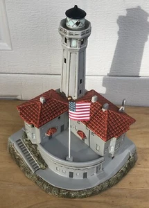 Lefton Alcatraz Island Lighthouse Building 1909 San Francisco California Village - Picture 1 of 7