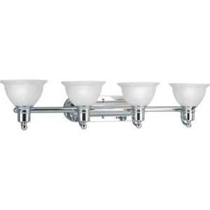 Progress Lighting Madison 37.5 in. 4-Light Polished Chrome Bath Vanity Light - Picture 1 of 15