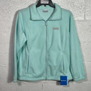Chaqueta polar Columbia Benton Springs cremallera completa para mujer Icy Morn 1X - Imagen 1 de 7