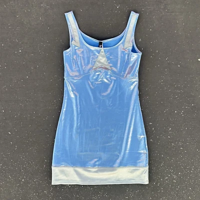 Forplay Romy High School Reunion Blue & Silver Y2K Dress Costume 551533 S/M - Image 1 of 4