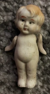 Frozen Charlotte Spielzeug Antik Original 30er Jahre Biskuit bewegliche Arme viktorianisch alt - Bild 1 von 10