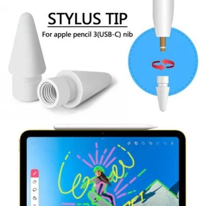 Replacement Tips For Apple Pencil Tip 3 pcs Tips For Apple Pen✨ NE w 9C HOT - Picture 1 of 11