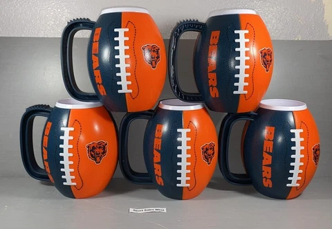 Chicago Bears 24oz Football Mug! Officially Licensed! ULTIMATE FATHERS DAY Cover