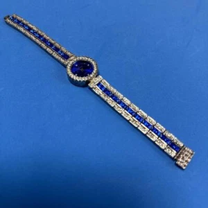 Wristwatch Charles Perrin C-AL-015 23k Gold Plated Stainless Steel Swiss Made - Foto 1 di 7