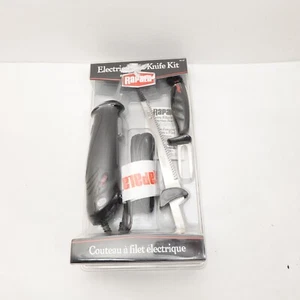 Neu im Paket Rapala Elektrisches Filetiermesser und Gabel Edelstahl Angeln - Bild 1 von 5