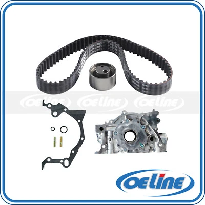 Timing Belt Kit Oil Pump For 95-97 Suziki Swift GLX Geo Metro 1.3L SOHC - Image 1 of 4