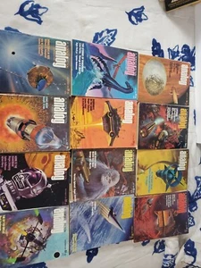 Lot of 12 1975 full year ANALOG Science Fiction GEORGE R.R. MARTIN $1 Covers - Picture 1 of 6