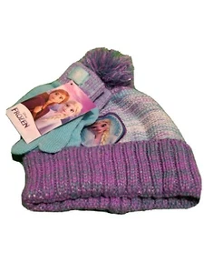 Frozen Knit Hat & Glove Set: Elsa - Picture 1 of 4