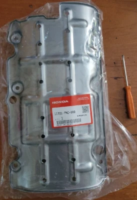 Bandeja de viento placa deflectora genuina Honda OEM K20 K20A NUEVO SELLADO RSX TIPO-S Foto 1 de 2