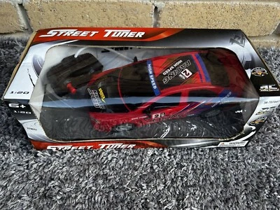 New Street Tuner Scale 1:20 27MHz Red Racing Car In Box  - Image 1 of 4