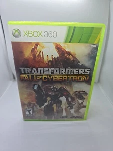 Transformers Fall of Cybertron - Xbox 360 No Manual - Tested - Picture 1 of 8