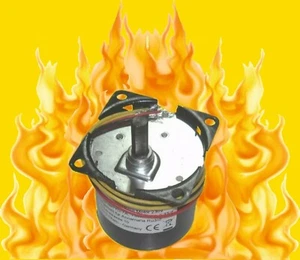 AC 230V, Grillmotor, 4,2 U/min, Getriebemotor,links- und rechtslauf, 6 Nm, NEU  - Bild 1 von 3