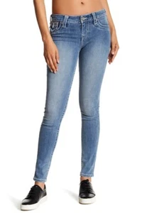 TRUE RELIGION SUPER SKINNY FLAP NAT JEAN WOMEN'S SIZE 24 & 25 (NEW) MSRP $179 - Picture 1 of 1