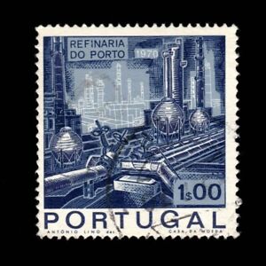 Portugal, Scott 1063, Oil Refinery, 1970, used
