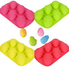 Silicone Dough Egg Shape Moulds Chocolate Cake Ice Cube Tray Easter Baking