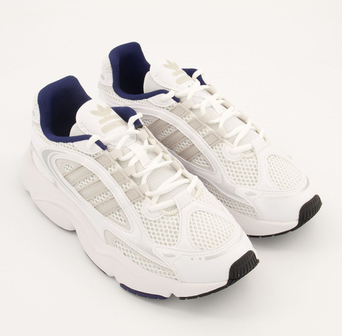 NUOVO E ORIGINALE Adidas White Ozmillen Uomo Taglia UK 11
