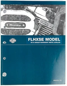 2015 Harley-Davidson FLHXSE Model Parts Catalog 99433-15 - Bild 1 von 5