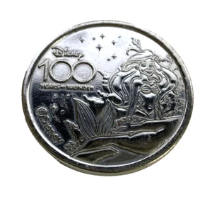 Disneyland 2023 Disney 100 Years of Wonder Little Mermaid Ariel Coin Medallion - Picture 1 of 2