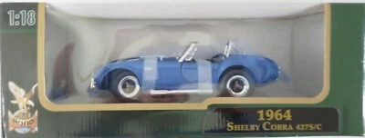 Shelby Cobra 427 SC 1964 azul 1:18 Road Legends YatMing Foto 1 de 4