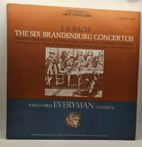 J.S. Bach The Six Brandenberg Concertos Vinyl Record SRV-171/2 - Imagen 1 de 5