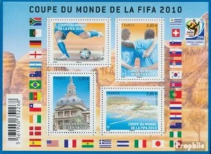 sellos Francia 2010 Mi Bloque 129 nuevo 2010 Fútbol-WM10 Sudáfrica - Imagen 1 de 1