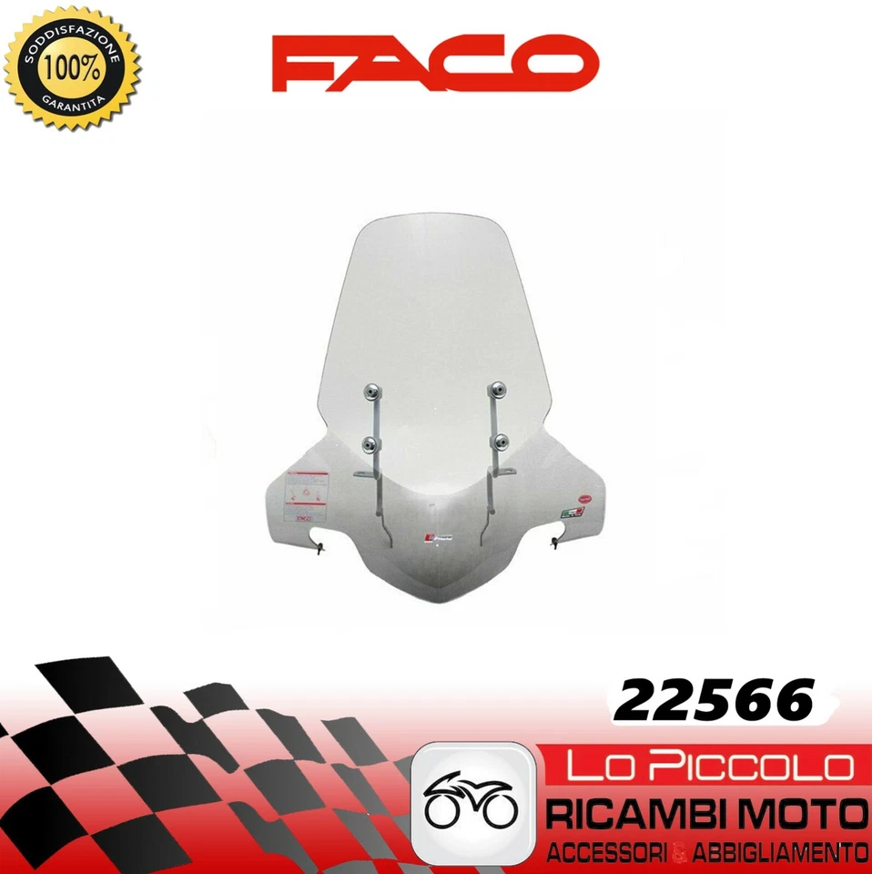 APRILIA SR 50 R 2005 2006 FACO PARABREZZA PARAVENTO ALTO INVERNALE - Immagine 1 di 1