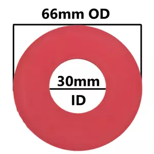 Toilet Flush Valve Rubber Seal 2-5/8 in. OD & 1-3/16 in.ID. 66 mm X 30 mm - Picture 1 of 5