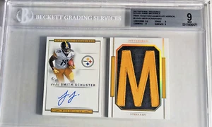 2017 National Treasures #13/13 JuJu Smith-Schuster Rookie Patch Auto Prime - Picture 1 of 3
