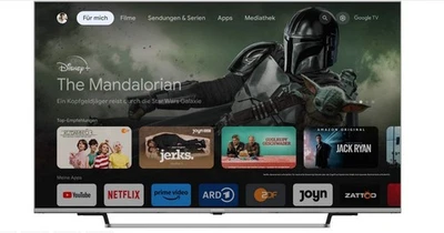 Grundig 55 EUD 555 139 cm (55") LED TV silber neu - Bild 1 von 2