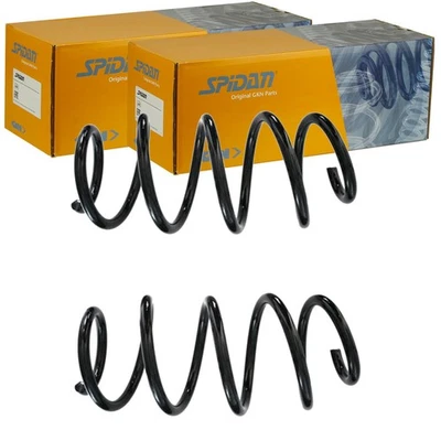 2X JUEGO MUELLES SUSPENSIÓN SPIDAN DELANTERO ADECUADO PARA AUDI Q3 IZQUIERDA+DERECHA | 87845 - Imagen 1 de 3