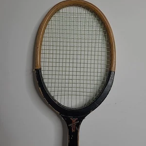 Rare Vintage Hollywood Stroke-Master Racket Mid Century Collectable Decor Tennis - Bild 1 von 8