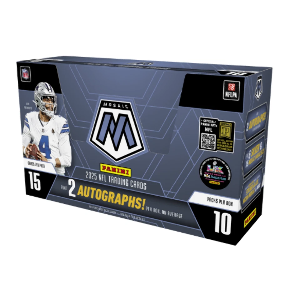 2025 Panini Mosaic Football Hobby Box - Image 1 of 1