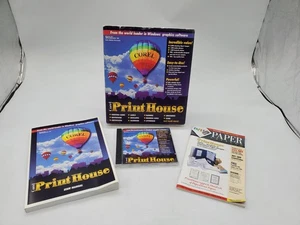Vintage Corel Print House (Cd-Rom, Windows 95, Corel, 1995) [Boxed] CIB - Picture 1 of 9